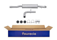 Silencieux intermédiaire - Kit Easy2Fit - Kit avec pièces de montage
