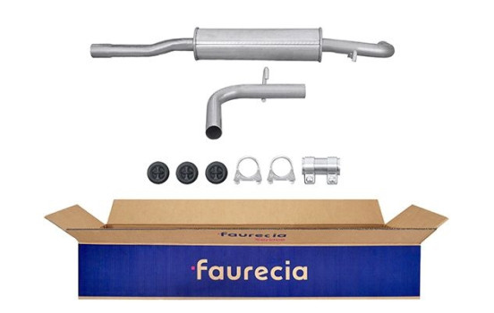 Silencieux intermédiaire - Kit Easy2Fit - Kit avec pièces de montage