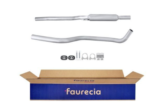 Silencieux intermédiaire - Kit Easy2Fit - Kit avec pièces de montage