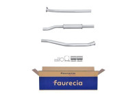 Silencieux intermédiaire - Kit Easy2Fit - Kit avec pièces de montage