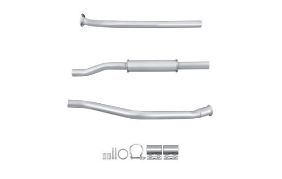 Silencieux intermédiaire - Kit Easy2Fit - Kit avec pièces de montage, Image 2