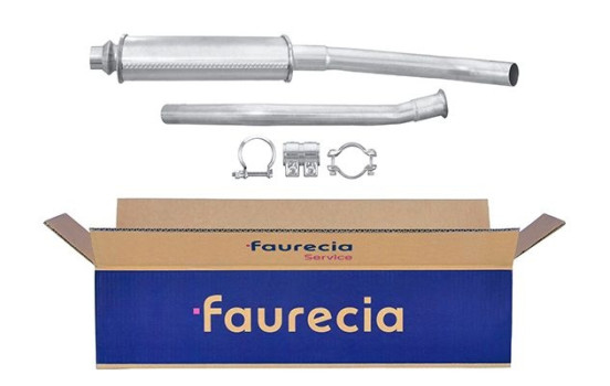 Silencieux intermédiaire - Kit Easy2Fit - Kit avec pièces de montage