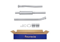 Silencieux intermédiaire - Kit Easy2Fit - Kit avec pièces de montage