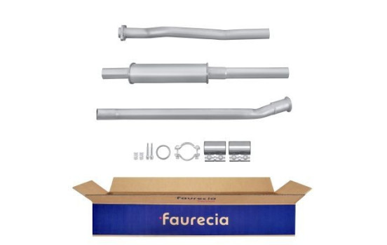 Silencieux intermédiaire - Kit Easy2Fit - Kit avec pièces de montage