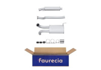 Silencieux intermédiaire - Kit Easy2Fit - Kit avec pièces de montage
