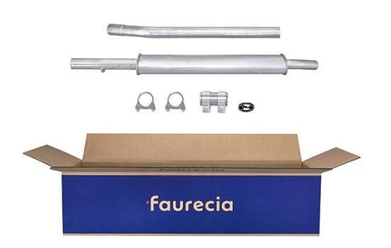 Silencieux intermédiaire - Kit Easy2Fit - Kit avec pièces de montage