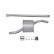 Silencieux intermédiaire - Kit Easy2Fit - Kit avec pièces de montage, Vignette 2