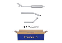 Silencieux intermédiaire - Kit Easy2Fit - Kit avec pièces de montage