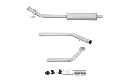 Silencieux intermédiaire - Kit Easy2Fit - Kit avec pièces de montage, Image 2