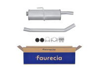 Silencieux intermédiaire - Kit Easy2Fit - Kit avec pièces de montage