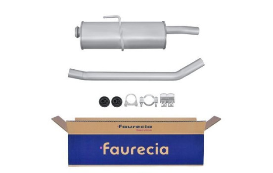 Silencieux intermédiaire - Kit Easy2Fit - Kit avec pièces de montage