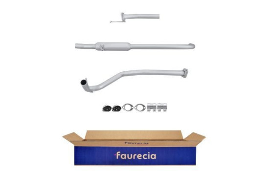 Silencieux intermédiaire - Kit Easy2Fit - Kit avec pièces de montage