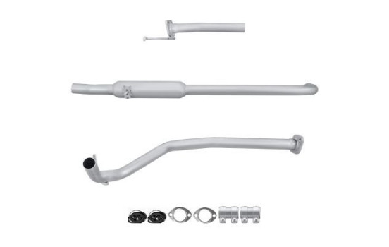 Silencieux intermédiaire - Kit Easy2Fit - Kit avec pièces de montage, Image 2