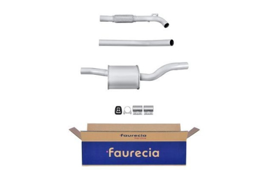 Silencieux intermédiaire - Kit Easy2Fit - Kit avec pièces de montage