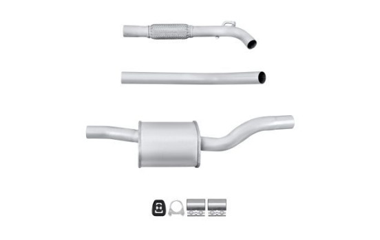 Silencieux intermédiaire - Kit Easy2Fit - Kit avec pièces de montage, Image 2