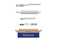 Silencieux intermédiaire - Kit Easy2Fit - Kit avec pièces de montage