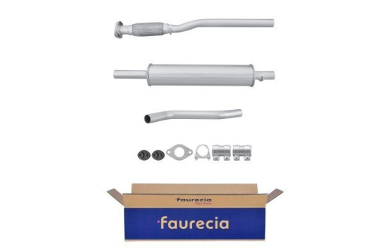 Silencieux intermédiaire - Kit Easy2Fit - Kit avec pièces de montage