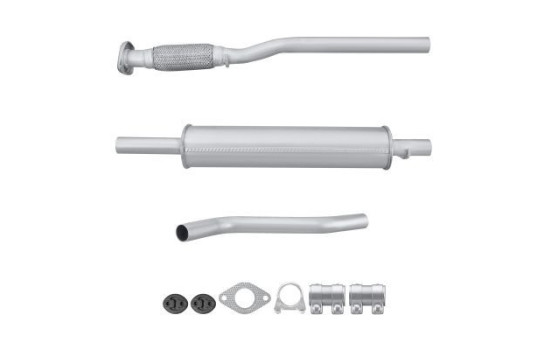 Silencieux intermédiaire - Kit Easy2Fit - Kit avec pièces de montage, Image 2