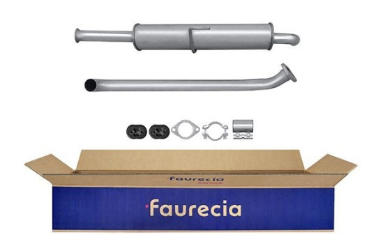Silencieux intermédiaire - Kit Easy2Fit - Kit avec pièces de montage