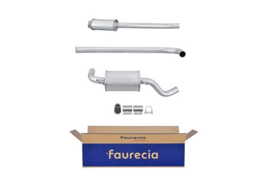Silencieux intermédiaire - Kit Easy2Fit - Kit avec pièces de montage