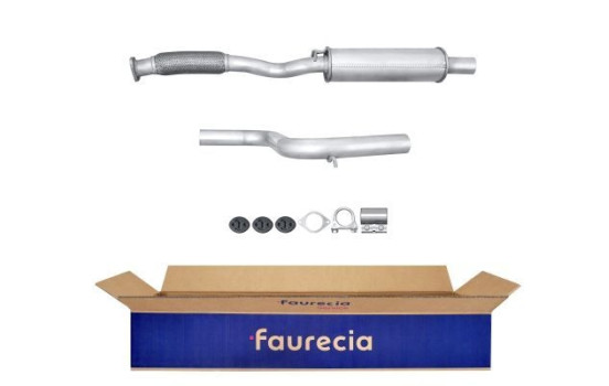 Silencieux intermédiaire - Kit Easy2Fit - Kit avec pièces de montage