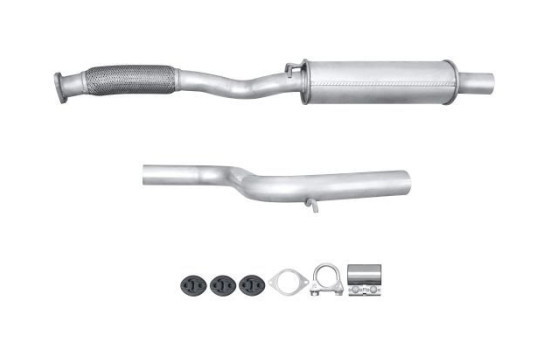 Silencieux intermédiaire - Kit Easy2Fit - Kit avec pièces de montage, Image 2
