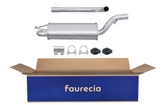 Silencieux intermédiaire - Kit Easy2Fit - Kit avec pièces de montage