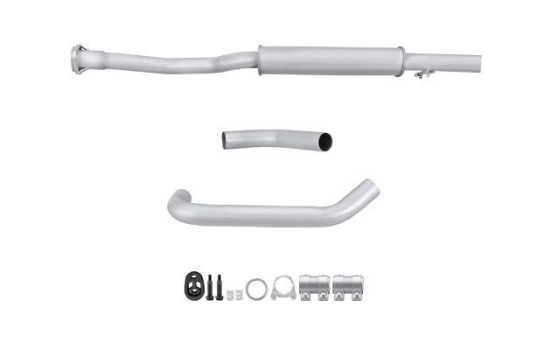 Silencieux intermédiaire - Kit Easy2Fit - Kit avec pièces de montage, Image 2