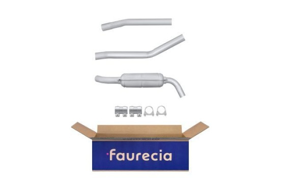 Silencieux intermédiaire - Kit Easy2Fit - Kit avec pièces de montage