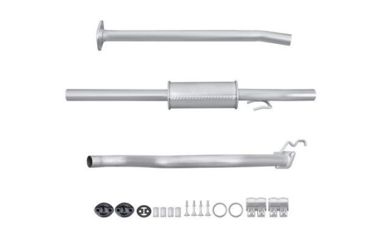 Silencieux intermédiaire - Kit Easy2Fit - Kit avec pièces de montage, Image 2