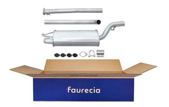 Silencieux intermédiaire - Kit Easy2Fit - Kit avec pièces de montage