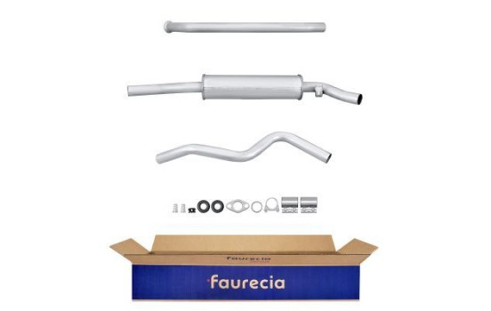 Silencieux intermédiaire - Kit Easy2Fit - Kit avec pièces de montage