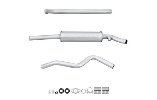 Silencieux intermédiaire - Kit Easy2Fit - Kit avec pièces de montage, Image 2