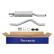 Silencieux intermédiaire - Kit Easy2Fit - Kit avec pièces de montage