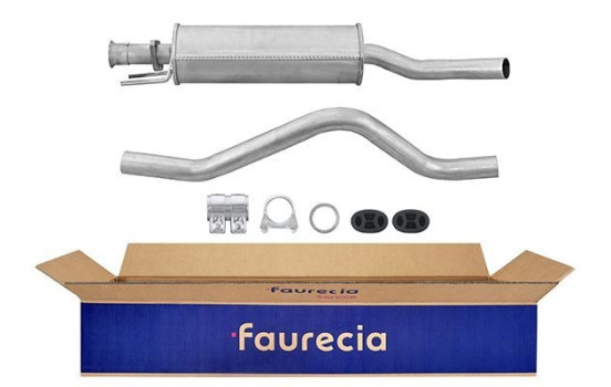 Silencieux intermédiaire - Kit Easy2Fit - Kit avec pièces de montage