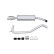 Silencieux intermédiaire - Kit Easy2Fit - Kit avec pièces de montage, Vignette 2