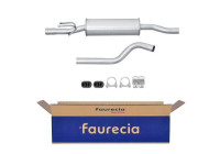 Silencieux intermédiaire - Kit Easy2Fit - Kit avec pièces de montage