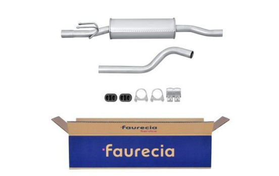 Silencieux intermédiaire - Kit Easy2Fit - Kit avec pièces de montage