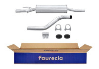 Silencieux intermédiaire - Kit Easy2Fit - Kit avec pièces de montage