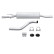 Silencieux intermédiaire - Kit Easy2Fit - Kit avec pièces de montage, Vignette 2
