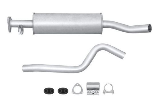 Silencieux intermédiaire - Kit Easy2Fit - Kit avec pièces de montage, Image 2