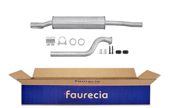Silencieux intermédiaire - Kit Easy2Fit - Kit avec pièces de montage