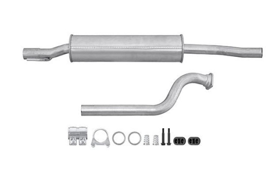 Silencieux intermédiaire - Kit Easy2Fit - Kit avec pièces de montage, Image 2