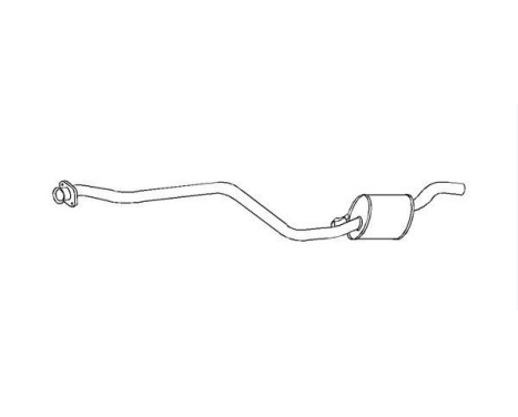 Silencieux intermédiaire - Kit Easy2Fit - Kit avec pièces de montage