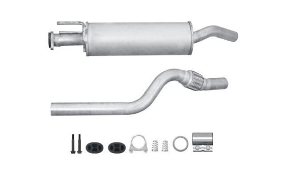 Silencieux intermédiaire - Kit Easy2Fit - Kit avec pièces de montage, Image 2