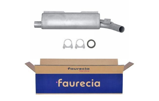 Silencieux intermédiaire - Kit Easy2Fit - Kit avec pièces de montage