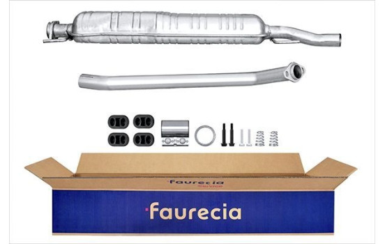 Silencieux intermédiaire - Kit Easy2Fit - Kit avec pièces de montage