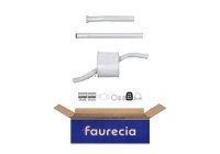 Silencieux intermédiaire - Kit Easy2Fit - Kit avec pièces de montage