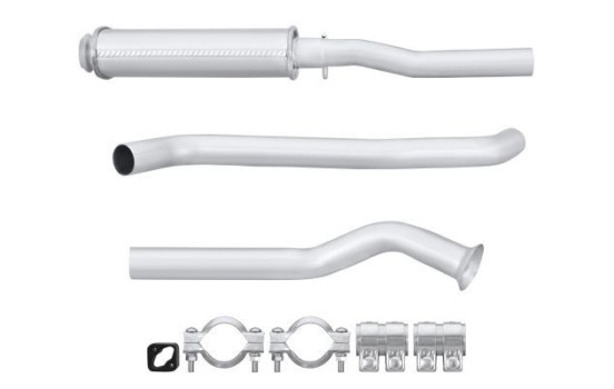 Silencieux intermédiaire - Kit Easy2Fit - Kit avec pièces de montage, Image 2