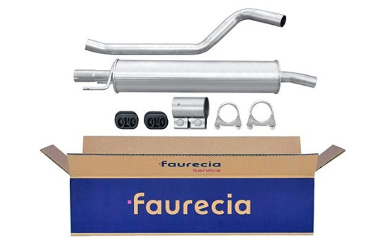 Silencieux intermédiaire - Kit Easy2Fit - Kit avec pièces de montage